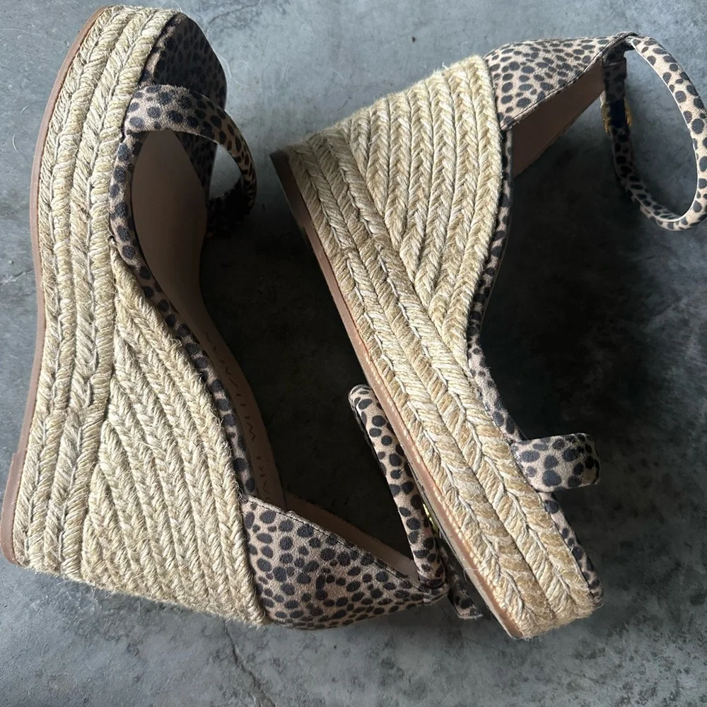 Stuart Weitzman Floria Wedge Sandals